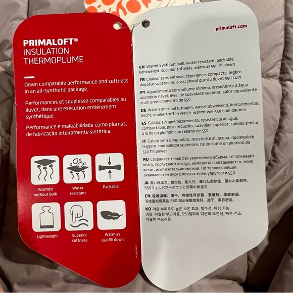 NWT Free People Movement Parker Packable Puffer Jacket Silver Dusk S - Picture 8 of 9